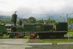 Steam loco GENF at the Bw Biel on 26 September 2010.