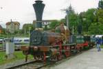 Steam engine LIMMAT at the Bw Biel on 26 September 2010.