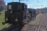 LOk-3 LANGNAU gets prepared to haul a steam shuttle out of the Depot of Konolfingen to the nearby SBB station on 18 May 2025.