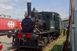 SLM-1 has just arrived at the depot of Verein Mikado 1244 at Brugg AG on 26 May 2019 during the Open Weekend there.
