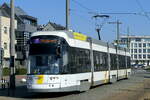 De Lijn 7342 Bombardier Flexity 2 build in 2016.
Line 5 P+R Linkeroever.
Location: Wijnegem Fortveld.
05-03-2025