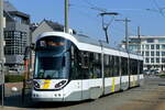 De Lijn 7435 CAF Urbos 100 build in 2023.
Line 10 P+R Schoonselhof.
Location: End station Wijnegem Fortveld.
05-03-2025