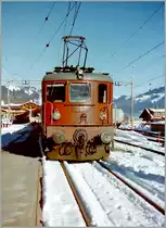 The BLS Ae 4/4 251 in Zweisimmen.
scanned negativ/13.01.2000