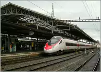 EC 37 Gen�ve - Venezia Santa Lucia by the Stop in Lausanne.
20.04.2012