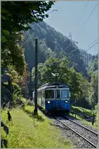 The MOB ABDe 8/8  Berne  near Chamby.
13.09.2014