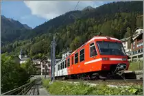 TMR (M-C) BDeh 4/8 21 (SNCF Z800 UIC N° 90 85 838 0821-1 CH-TMRSA) in Finhaut.
03.10.2014