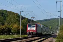 . 4007 is hauling the IR 3741 Troisvierges - Luxembourg City through Erpeldange/Ettelbr�ck on October 4th, 2014.