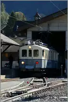 The ASD BCFe 4/4 n° 1 in Les Diablerets.
18.10.2014