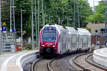 CFL 2304 is about to call at Remagen on 28 April 2018.