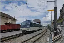 The MOB GoldenPass Panoramic Express PE 2115 from Zweisimmen to Montreux by his stop in Chamby. 

13.06.2020