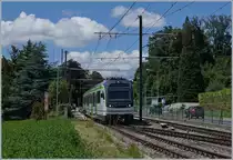 The new LEB Be 4/8 N° 62 (Stadler) on a test-run on the way to Lausanne Flon in Jouxtens-Mézery.

22.06.2020