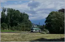 A LEB RBe 4/8 by Jouxtens Mézerey on the way to Cheseaux.

22.06.2020