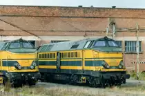 PFT-TSP 5128 is stabled at Saint-Ghislain on 12 September 2004.