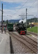 The Blonay Chamby G 2x 2/2 105 in Blonay. 

28.06.2020