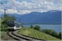 The MVR ABeh 2/6 7504  VEVEY  on the way to Montreux near Planchamp. 

29.06.2020