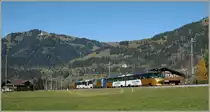 By Saanen is the Golden Panoramic Pass Train on the way to Gstaad. 
05.11.2010