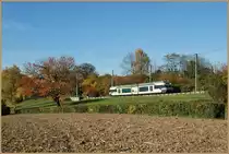 CEV GTW by the Castle of Hauteville. 
04.11.2010