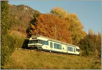 A MOB GTW on the way to Sonzier by Fontanivent. 
05.11.2010