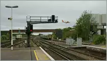 A  Southern  Class 377 and a  Easy Jet  approaching London Gatwick...
18.05.2011 