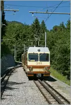 A-L Local train in the crossing Station  Rennaz .
11.08.2011